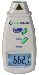 Digi-Sense® Digital Contact/Photo Tachometer with NIST Traceable Calibration